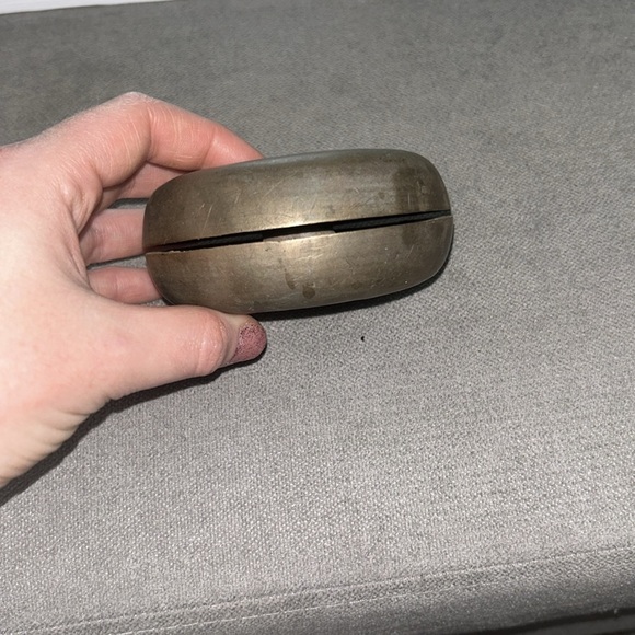 Antique Maru-Suzu Japan bronze horse bell Japanese bronze hand made bell - Picture 3 of 4